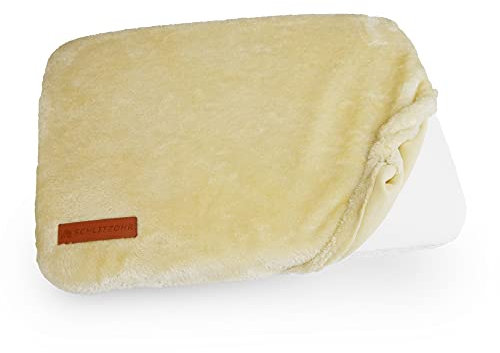 Ersatzbezug Fensterbankliege Teddy | 51 x 36 cm | passend für die meisten Fensterbretter (Beige)