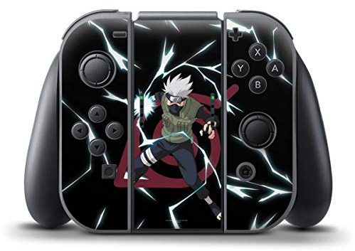DeinDesign Skin kompatibel mit Nintendo Switch Controller Folie Sticker Kakashi Naruto Shippuden Offizielles Lizenzprodukt