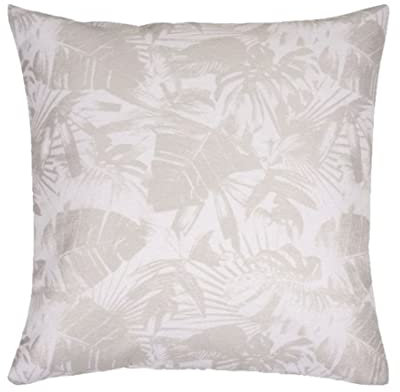 PAD - Kissenhülle, Kissenbezug - Las Palmas - 55% Baumwolle, 45% Polyester - Farbe: Light Grey/hellgrau - 50 x 50 cm