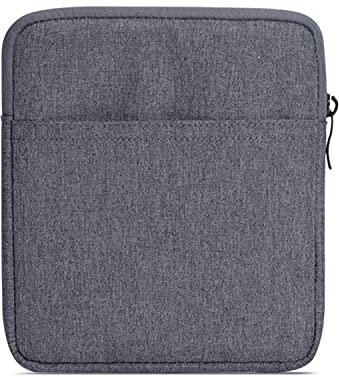 Sleeve Case Fits for for 7 Inch Amazon Tablet, Portable Canvas Cover Bag for Kindle Oasis 2017/2019