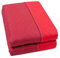 Trapuntino Copriletto Double Face Mezza Stagione Coperta Trapunta Leggera 2 Piazze Bordeaux