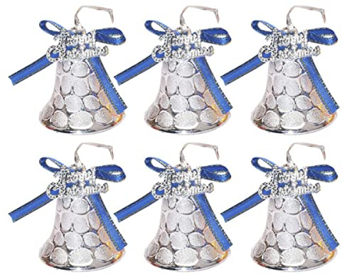 6PCS Weihnachtsglocke Weihnachtsdekoration für Zuhause Weihnachtsbaum Ornament Anhänger Neujahr 2022 C,Russische Föderation