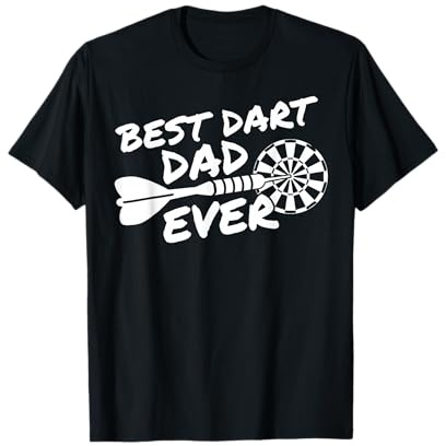 Best Dart Daddy Darts Papa Dartautomat T-Shirt