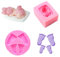 2 Pièces 3D Bébé Vêtements Moule, Moule à Fondant en pour Pieds de Bébé, Moules en Silicone Motifs Bébé, 3D Pieds de Bébé Fondant Moules, Moule Silicone 3D Pieds Bébé, pour Biscuits DIY Cake Candy