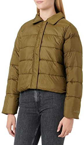 Jack & Jones Damen Jxellinor Recyle Padded Jacket Sn Jacke, Dark Olive, XS