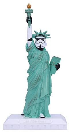 Nemesis Now B6281X3 Polyresin Stormtrooper What a Liberty, Grün, 23.5cm