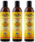 ICAN LONDON Starkes Haarwachstums-Shampoo, Anti-Haarausfall-Shampoo für Männer und Frauen, 3 x 355 ml