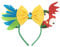 zhezesmila Shiny Mouse Ears Headband Hot Chicken Ears with Sparkly Bow Hawaii Headwear Decoration Hair Accessories for Birthday Party Theme Park