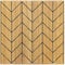 Polystyrène PS Panneaux de plafond 50x50cm lambris de plafond aspect bois imitation bois panneau muraux épaisseur 2-3mm (6m², V3 05-cz)