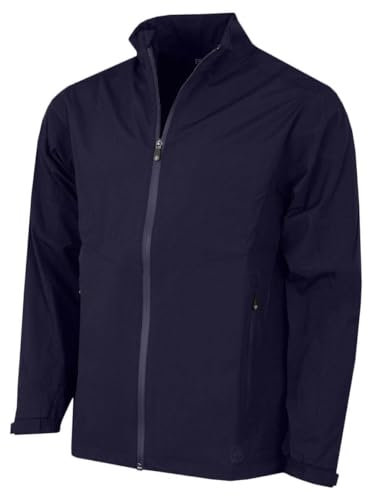 Proquip Mens Aqualite Golf Waterproof Jacket - Navy - M