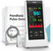 Oxygen Monitor Finger Adults, HOLFENRY Handheld Pulse Oximeter Oxygen Machine with Alarm/Oxygen Saturation Monitor CE Approved UK, Free APP Tracking SpO2, Heart Rate and PI
