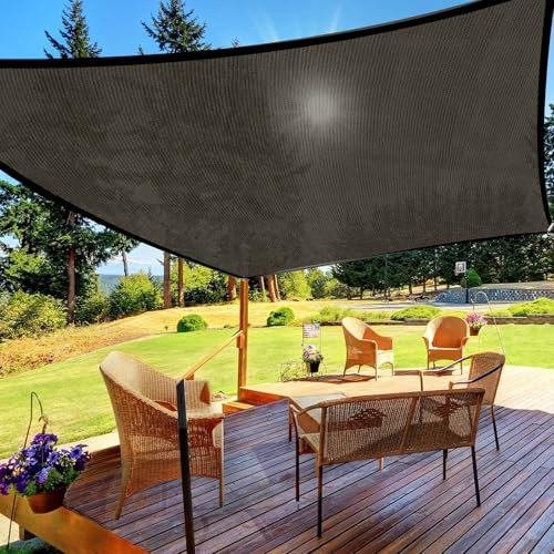 70% Black Shade Cloth with Grommets,Garden Sunblock Shade Cloth Shading Anti Freezing for Plants Cover, Greenhouse, Barns Kennel