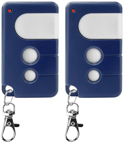 Vegena 2 Stück Garagentor Handsender - 433,92 MHz Garagentoröffner Fernbedienung Kompatibel mit Chamberlain LiftMaster MotorLift 84335E, 94335E, 84335EML