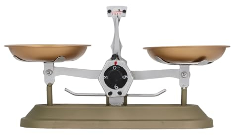 Pezzo Decorativo Vintage in Scala di Equilibrio in Ferro per la Scrivania di Casa, Fascino Antico, Tocco Nostalgico