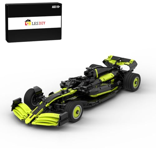 CreativeBlocker Rennwagen Klemmbausteine, 1/8 Drift Auto Modell, Auto Bauklötze, Geschenke für Jugendliche & Erwachsene, Brillante Heimdekoration(3195PCS)