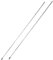 Anneome 6 Pièces de baguettes de sourcier tige de détection d'instrument de mesure detecteur de metaux detecteur metaux outil détecteur de minéraux Acier inoxydable Silver