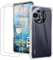 KUSINHOKA Funda para TCL 50 NXTPAPER 5G/50 Pro NXTPAPER 5G + [2 Pack] Cristal Templado, Suave Silicona [Anti-Choque] Carcasa Protectora, [Anti-arañazos] Ultra Fina Transparente TPU Carcasa