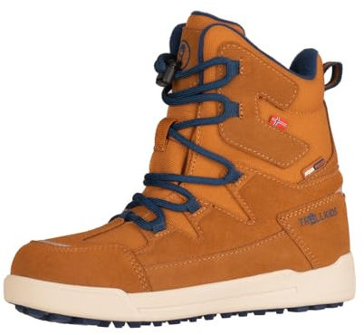 Trollkids Kids Finnmark Winter Boots 30, almond