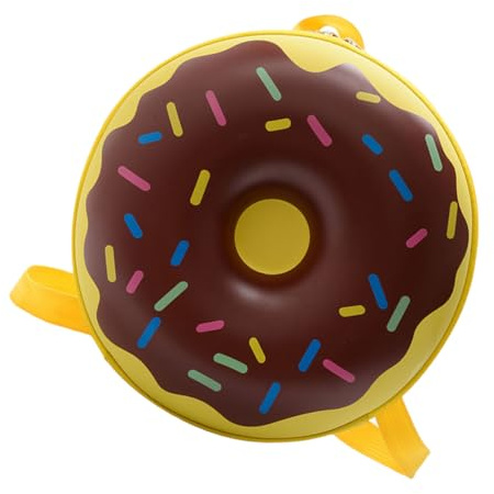 PACKOVE Donut Kinderrucksack aus Langlebigem Material Verstellbarer Schultergurt Leichter Kindergartenrucksack für Jungen und Mädchen Tragbare Kindertasche für Kita und Schule