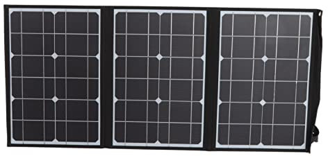 Panneau Solaire 60W, 60 W Panneau Solaire en Silicium Monocristallin Chargeurs Solaires Portables Pliables Chargeur de Panneau Solaire Imperméable pour, Inondations et Lumières de sécurité