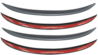 Auto Splash Guards Für Passat Für B6 Für B5 Für B7 Für B8 Golf Mud Arch Wheel Eyebrow Lips Strips Sticker Trim Auto Fender Kotflügel