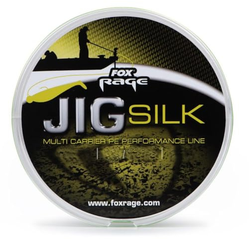 Fox Rage Jig Silk - geflochtene Angelschnur, Durchmesser:0.17mm