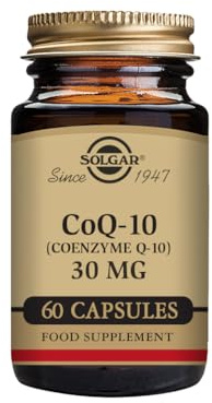 Solgar CoQ-10 30 mg - 60 Vegetable Capsules - Vegan | Helps Reduce Effects of Aging - Supports Energy Production - Coenzyme Q-10 - Vegan, Gluten Free and Kosher