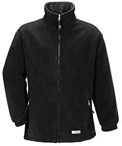 Planam 0346040 Outdoor Stream Fleecejacke, Schwarz/Anthrazit, Größe XS