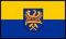Flagge Fahne Oberschlesien 90x60cm Polyester Weiß-Schwarz