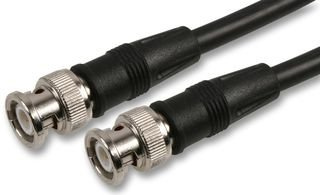 Aptii BNC Plug to Plug CCTV Video Cable Lead Black 1m 100cm