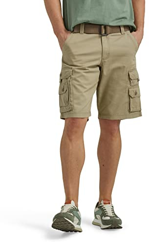 Lee Men's big cargo shorts, Beige, 50
