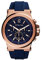 Michael Kors Herrenuhr Analog Chronograph mit Silikonarmband MK8295