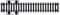 Hornby R618 OO Gauge Double Isolating Track - Extra Track Pieces Age 3+ for Model Railway Sets, Model Train Track Pieces - Scale 1:76