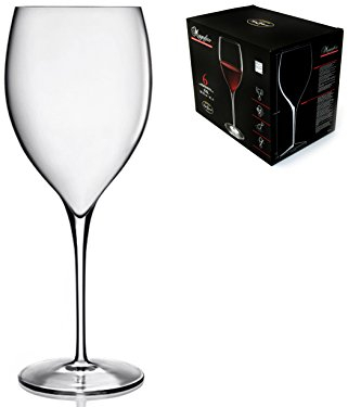 Bormioli Luigi Magnifico Confezione Calici Vetro da 85 cl, Vetro, Trasparente, 6 Pezzi