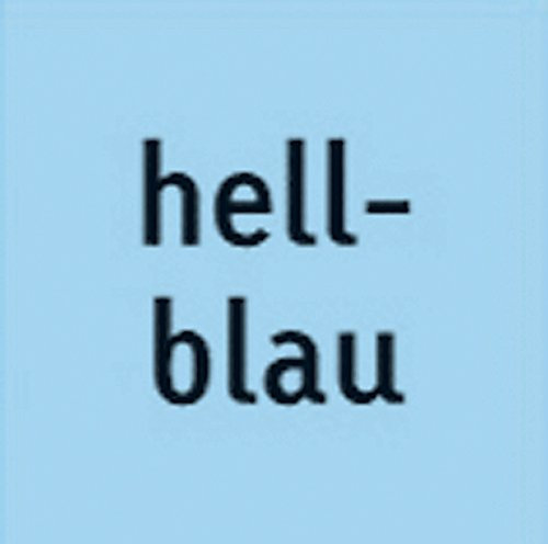 Heyda 204711432 Tonpapier (DIN A4, 130 g qm, 100 Blatt) hellblau