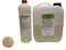 3KG 2K Epoxidharz Steinteppich Grundierung Set mit 3kg feugetrockneter Quarzsand für bis zu 10m² Tiefgrund Bodengrundierung