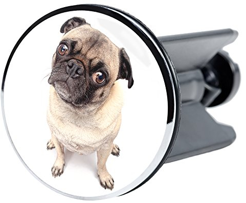 Sanilo Waschbeckenstöpsel Mops, viele schöne Stöpsel für das Waschbecken zur Auswahl, hochwertige Qualität