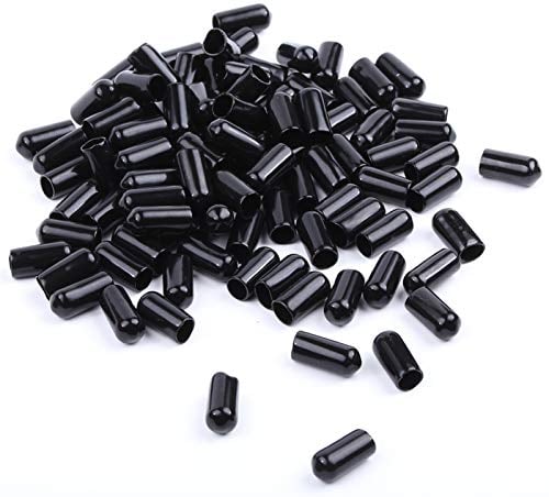 Bouchons en caoutchouc pour bouteilles, 100 pièces de bouchons en caoutchouc pour bec verseur, couvercles anti-poussière pour bec verseur, couvercles pour bec verseur de liqueur