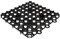 Rasengitter Rasenplatten Paddockplatten Rasenwaben Gehwegplatten 50x50x4 cm von rg-vertrieb Schwarz