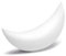 Intex 68693 Schwimmender Mond mit LED-Licht, 6 Farben, 135 x 43 x 89 cm, Bunt