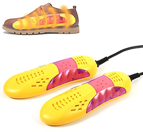 Secador de Botas, Secador de Zapatos, Secador para Zapatillas, Race Car Shape Voilet Light Protector de Zapatos Desodorante con Olor Deshumidifica el Dispositivo Calentador de Zapatos