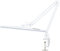 Neatfi XL 2,200 Lumen LED-Arbeitsplatzleuchte, Europäischem Stecker, 24 W, 117 Stk. SMD-LED, 58 CM, ultrabreite Lampe, dimmbar (Nicht-CCT mit Klemme, Weiß)