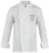 Giacca da Cuoco Unisex 100% Cotone 190gr – Manica Corta o Lunga – Con Bottone Estraibile o Clip – Personalizzabile con Ricamo – Vari Colori (Bianco, XS)