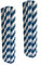 Paper Straws Drinking 100 Striped Biodegradable Boxed Straws for Childrens Parties Weddings (Blue)