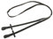 Covalliero Kerbl 3222116 Antislip Gummizügel schwarz/braun, Full, 20 mm