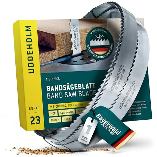Bayerwald Uddeholm Bandsägeblatt - 5600 x 30 x 0.7 x 12 / für alle gängigen Holzarten/Sägeband passend für Bandsägen