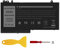 ASUNCELL 11.1V/38Wh RYXXH Laptop Akku für Dell Latitude E5450 12 5000 E5250 P25S001 11 3150 3160 Serien 0RYXXH 9P4D2 R5MD0 YD8XC 5TFCY VVXTW VY9ND 0VY9ND