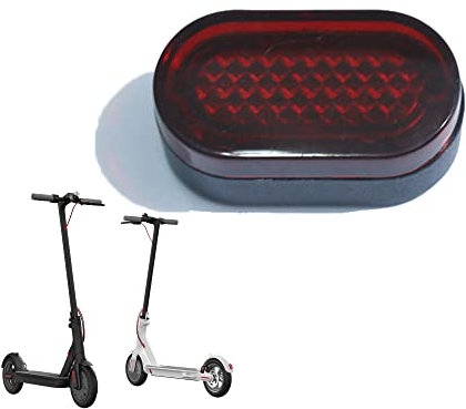Fututech Cache Feu Stop pour Xiaomi M365 Couvercle de Feu Stop Abat-Jour de Feu Arrière Pièces de Rechange Scooters Electriques Accessoire Trottinette