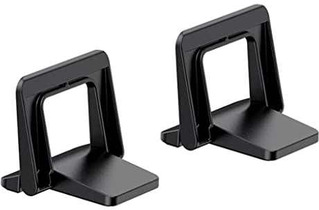 ABGRC Elevador de Asiento de Inodoro de 2/4 Piezas, Autoadhesivo sin Manos sucias Mango de aplicación de múltiples escenas Que se Adapta a Cualquier Inodoro, hogar, Hotel, Vida Gadgets Portátil