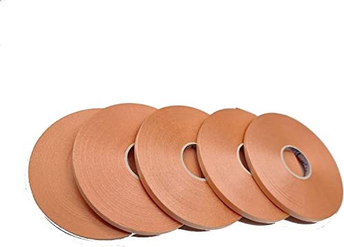 Curling Ribbon Rolls 5mm Width Crimped Ribbon for Balloons String Gift Wrapping Florists Wedding Party Decoration Festivals Arts/Crafts and Christmas Rose-Gold 50 Meters